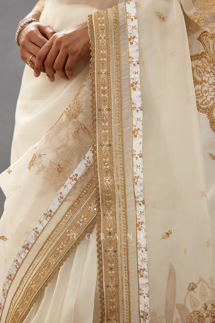 Gul-Bano Taashi Saree