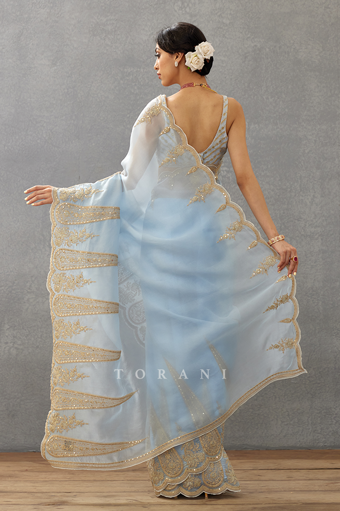 Gul-Nilofer Geetika Saree