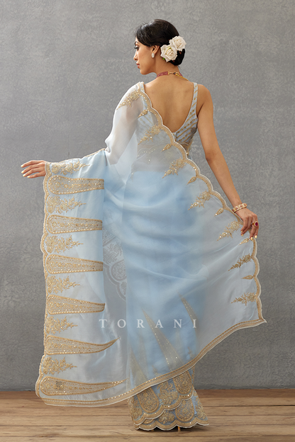 Gul-Nilofer Geetika Saree