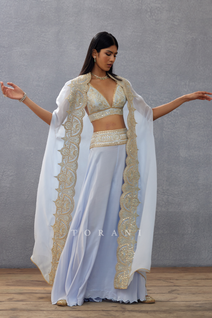 Gul-Nilofer Zarra Cape Set