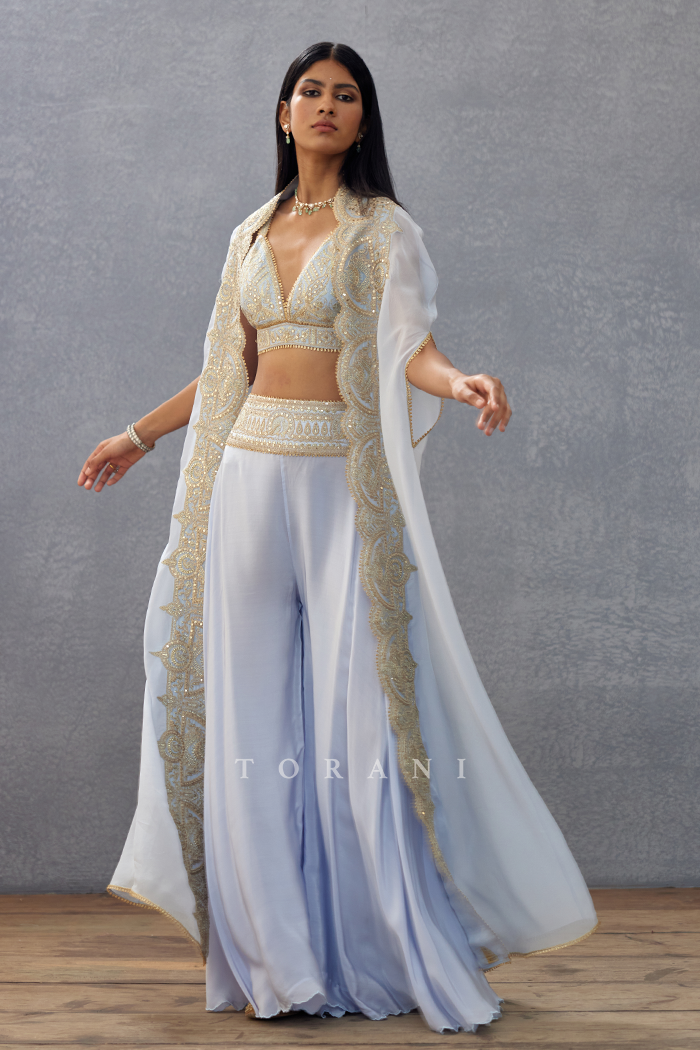 Gul-Nilofer Zarra Cape Set