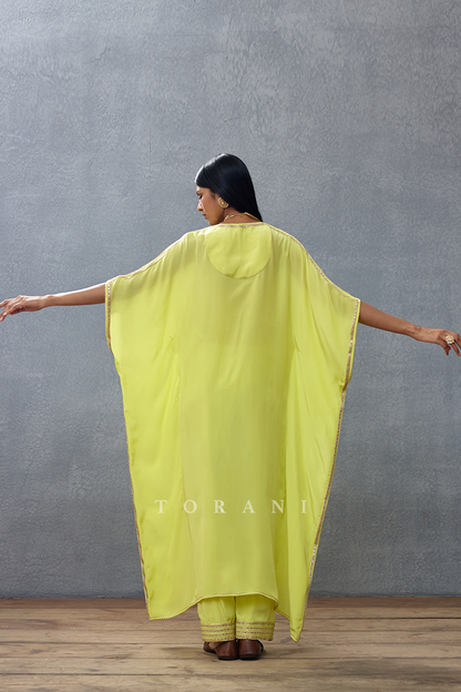 Gul-Mina Ashni Kaftan Set