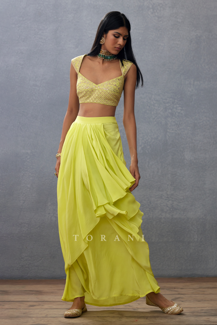 Gul-Mina Zuri Cape Set