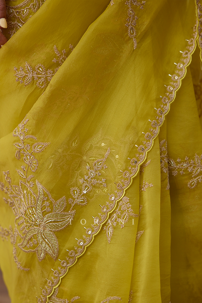 Gul-Mehtab Daavya Saree