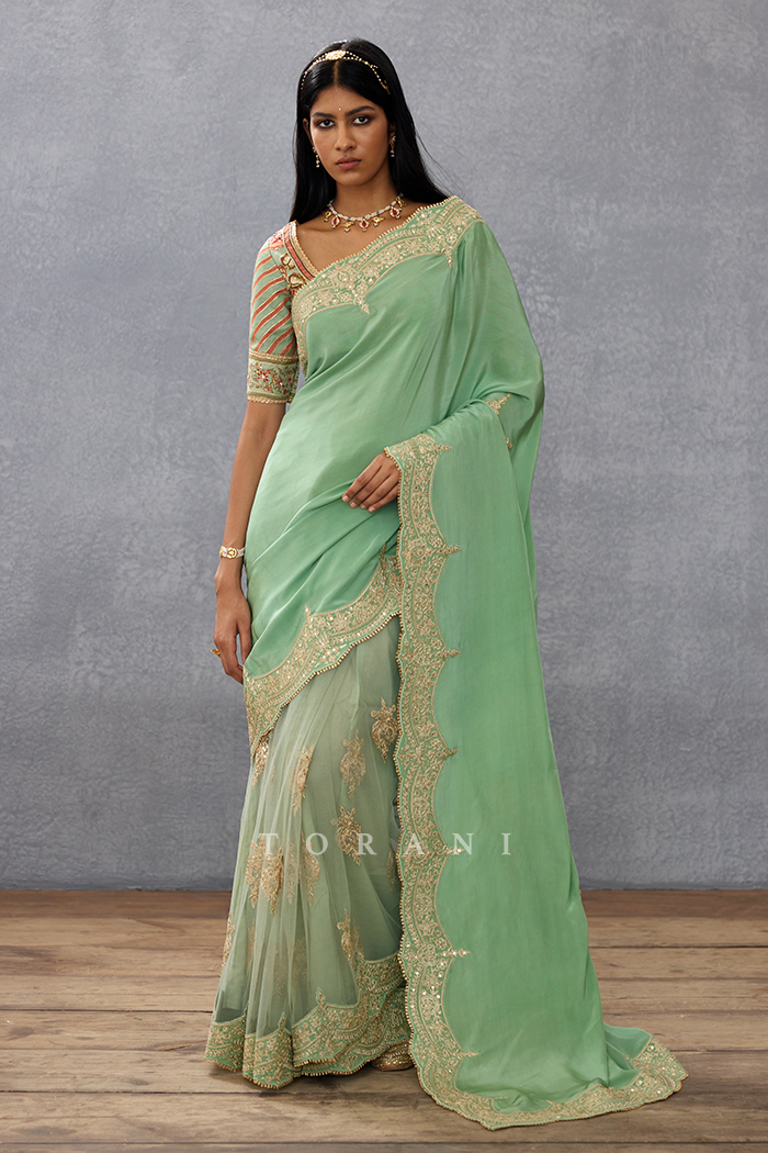 Gul-Neer Yuvani Saree