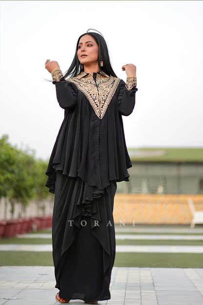 Hina Khan in our Gul-Saroja Co-ord Set
