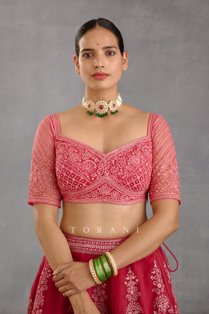SALE - Rang Raas Meher Passa Blouse