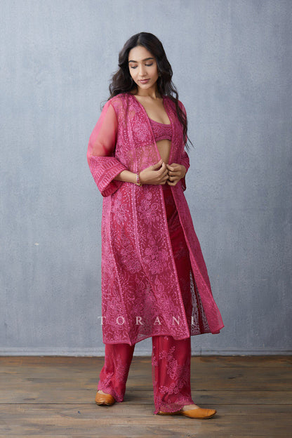 Gulkand Paavni Cape Set