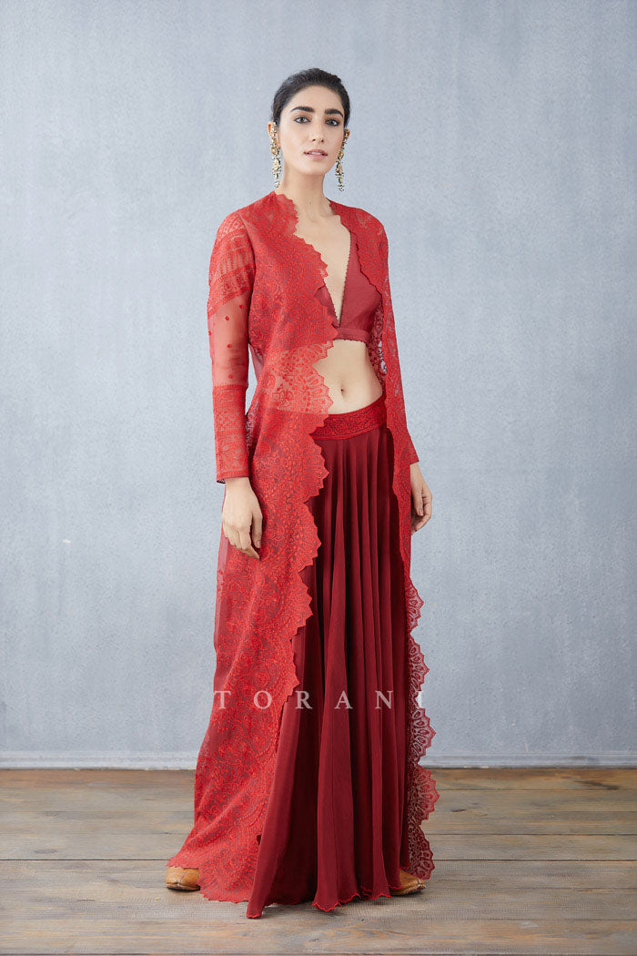 SALE - Surkh Daavya Cape