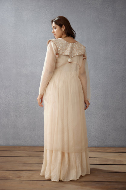 Mogra Koshi Balochi Cape Set