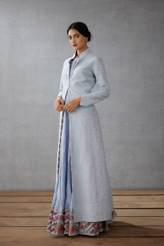 Samsara Dhuni Nakshi Jacket Set