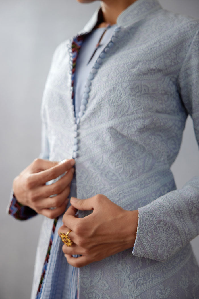 Samsara Dhuni Nakshi Jacket Set