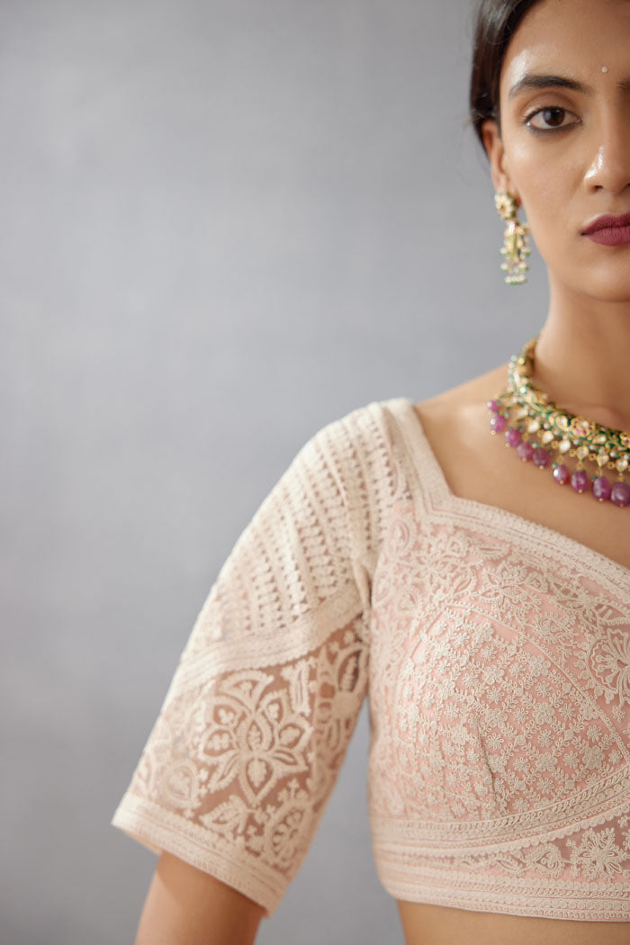 SALE - Kaner Meher Passa Lehenga Set