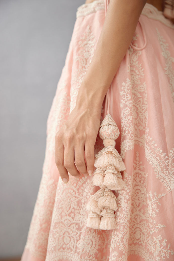 SALE - Kaner Meher Passa Lehenga Set