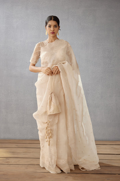 Sobhita Dhulipala in our Neera Anahita Saree Set