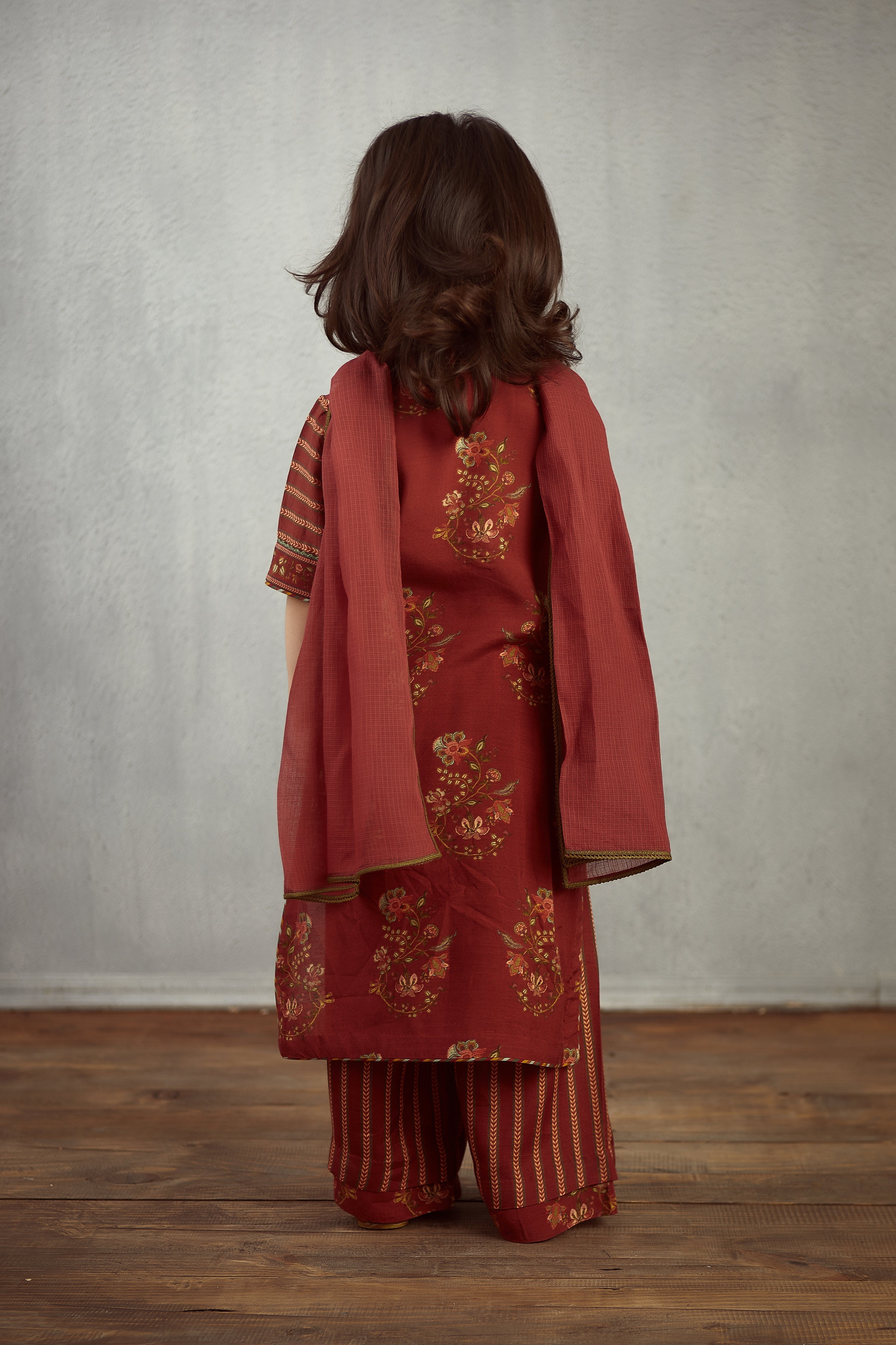 SALE - Gudhal Barkha Kurta Set