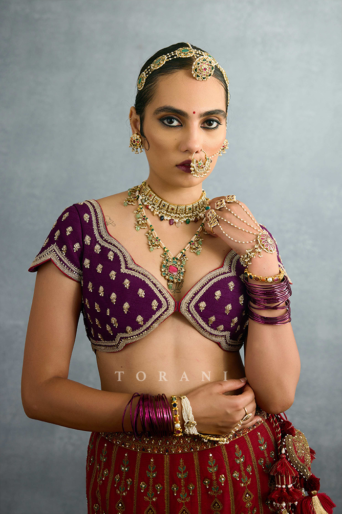Shamse Raisa Lehenga Set