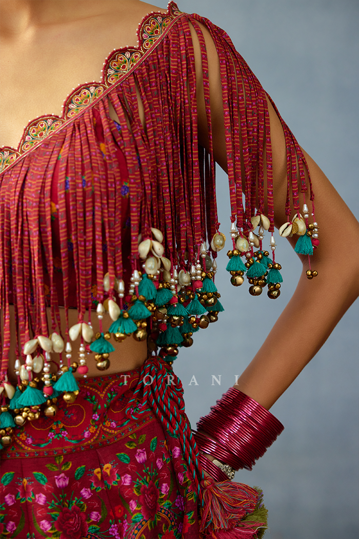 Dil Surkh Afri Blouse