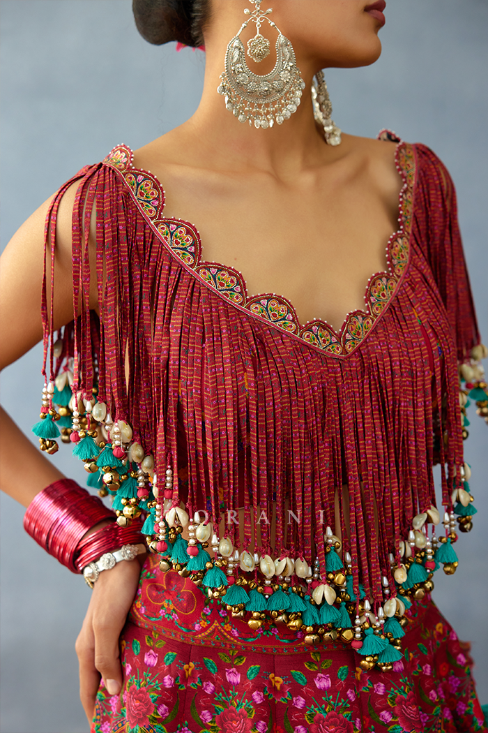 Dil Surkh Afri Blouse