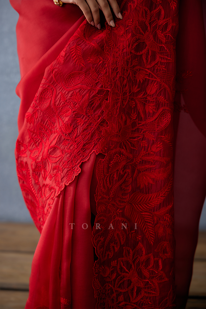 Gulmohar Advika Saree