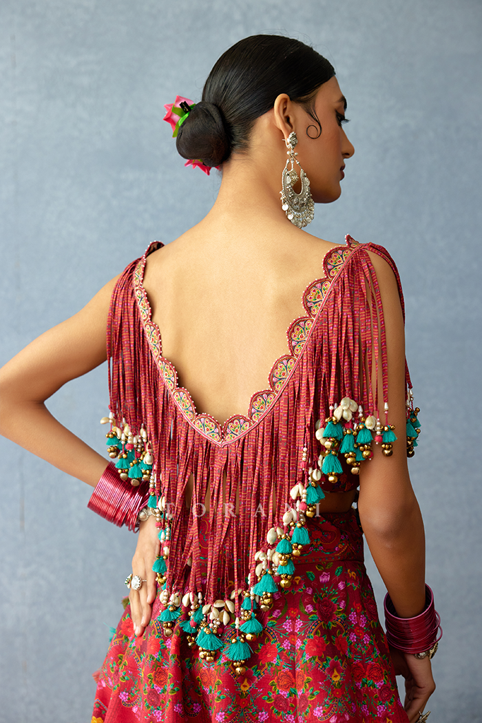 Dil Surkh Afri Blouse