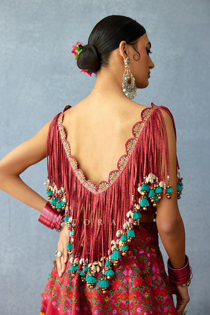 Dil Surkh Afri Blouse