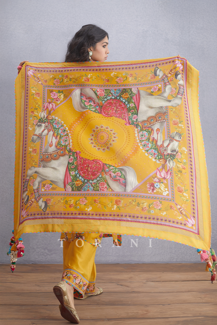 Sunehra Ashvamedha Scarf
