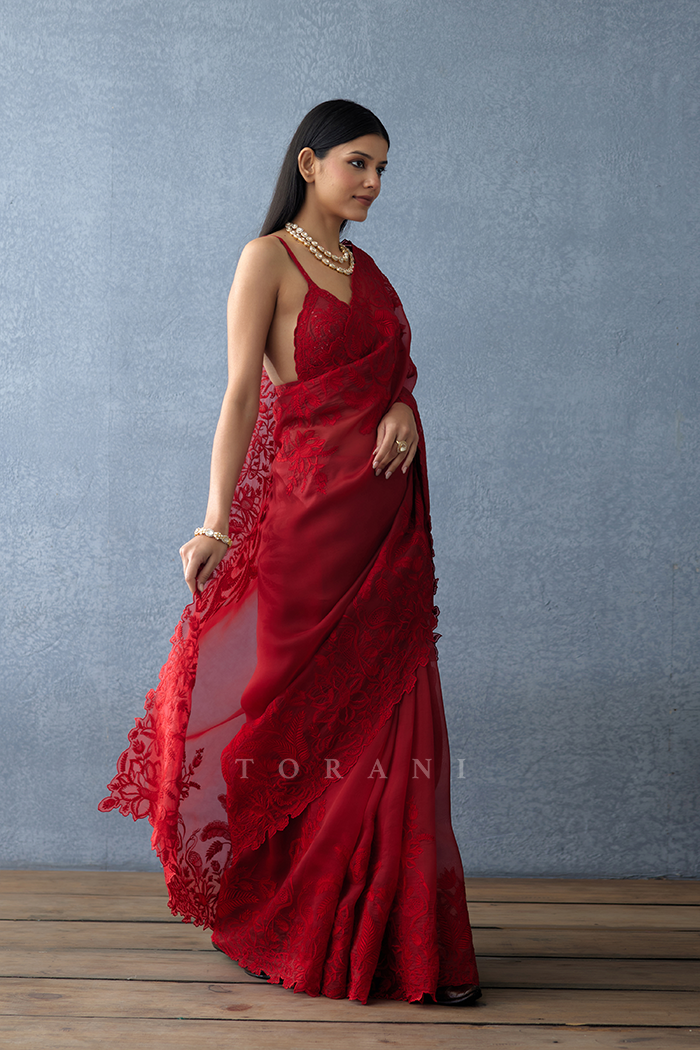 Gulmohar Advika Saree