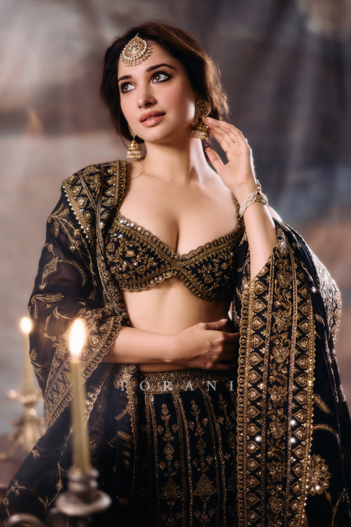 Tamannaah Bhatia In Our Bhadra Raani Lehenga Set