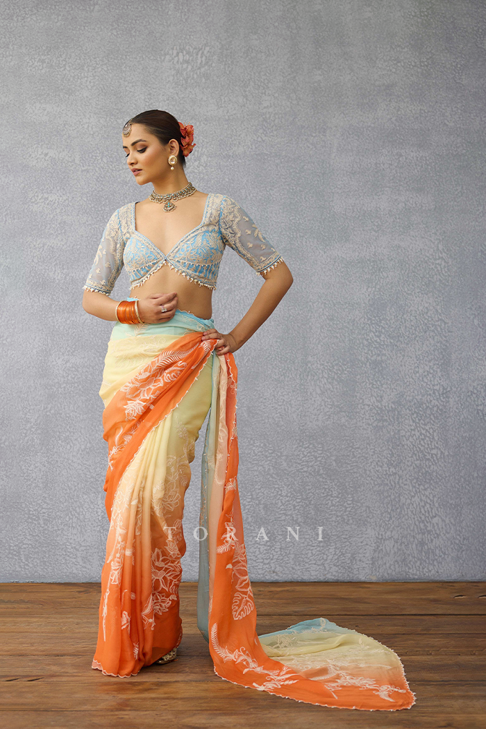 Godhuli Pankhuri Saree