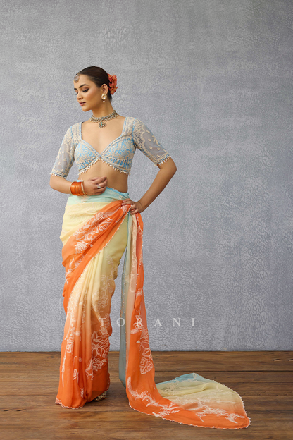 Godhuli Pankhuri Saree