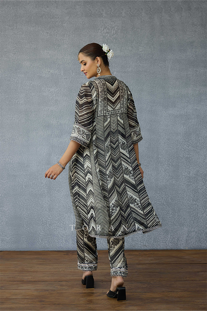 Kalamkari Asthika Kurta Set