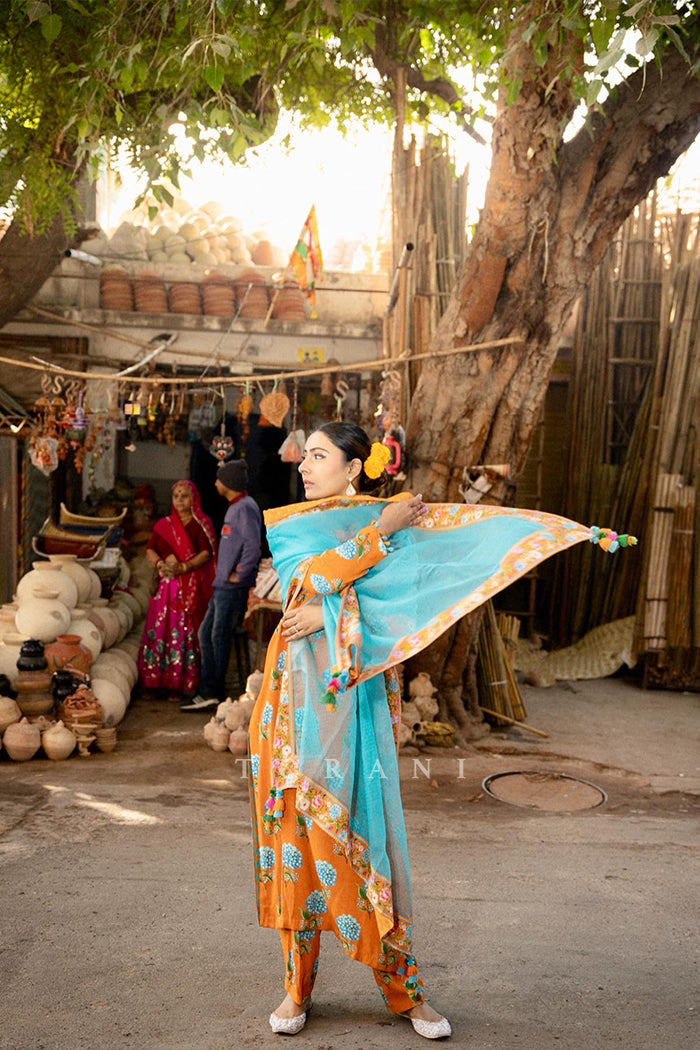 Shivangi Rathore in our Santree Saroop Kurta Set