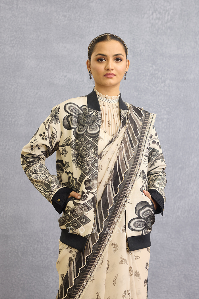 Kalamkari Darshit Bomber Jacket