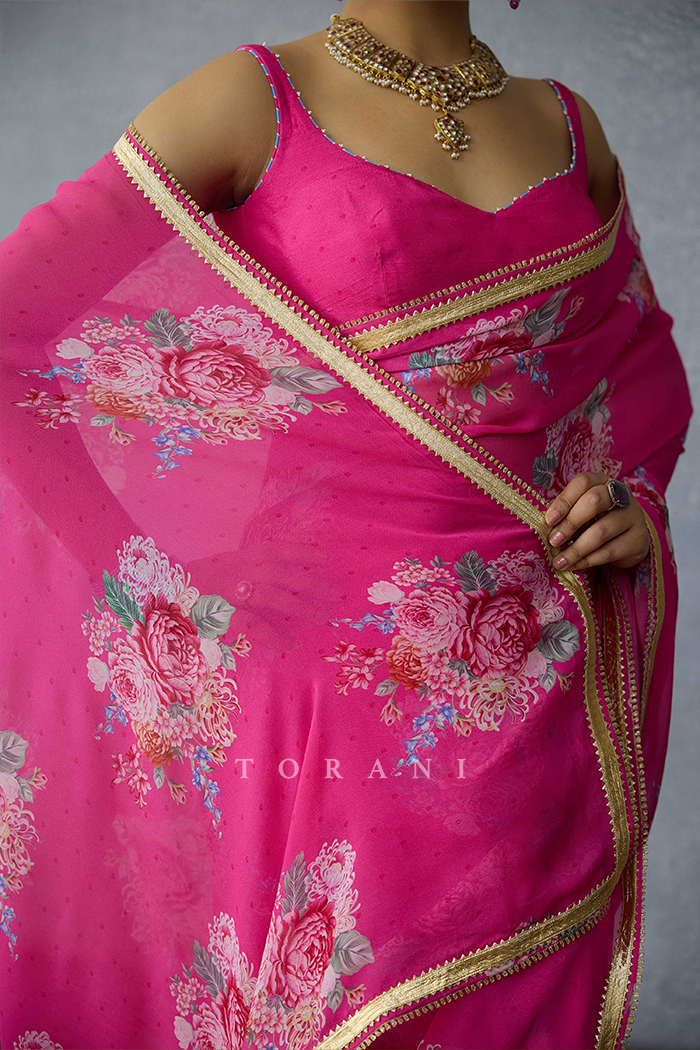 Rani Harini Saree