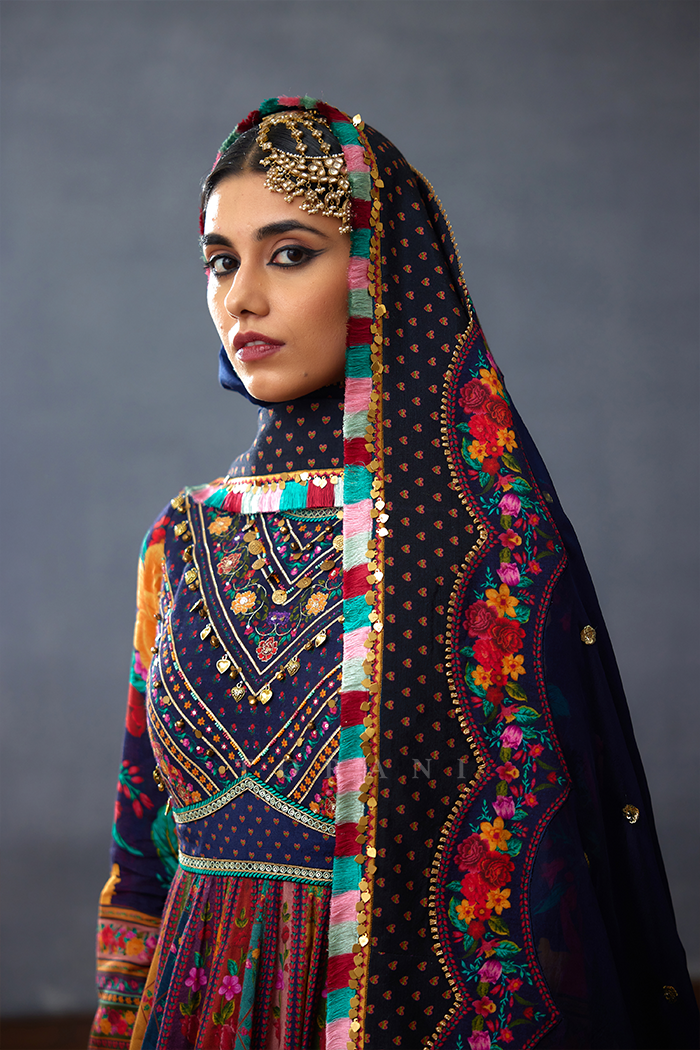 Dil Rang Zareen Anarkali Set