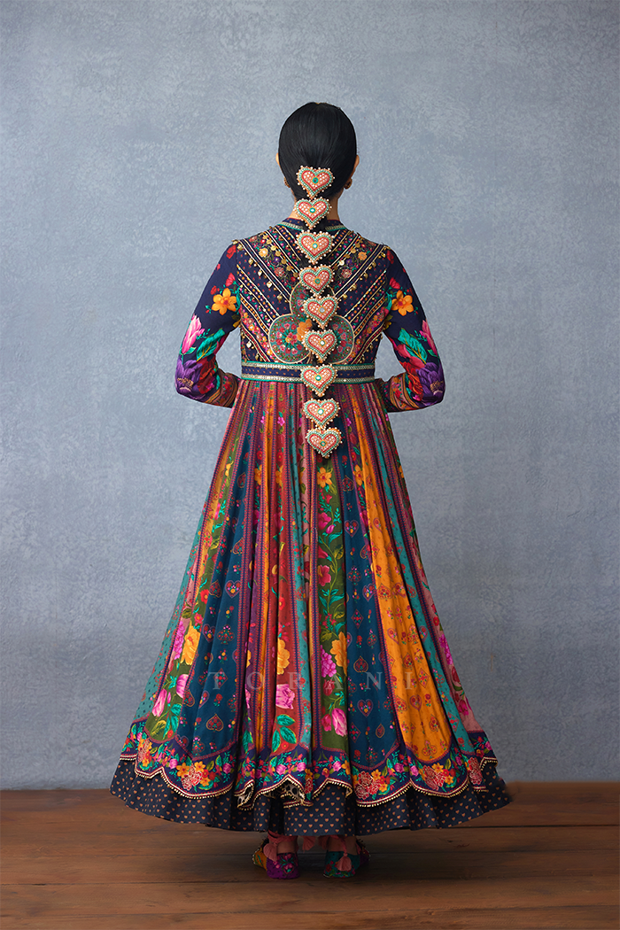 Dil Rang Zareen Anarkali Set