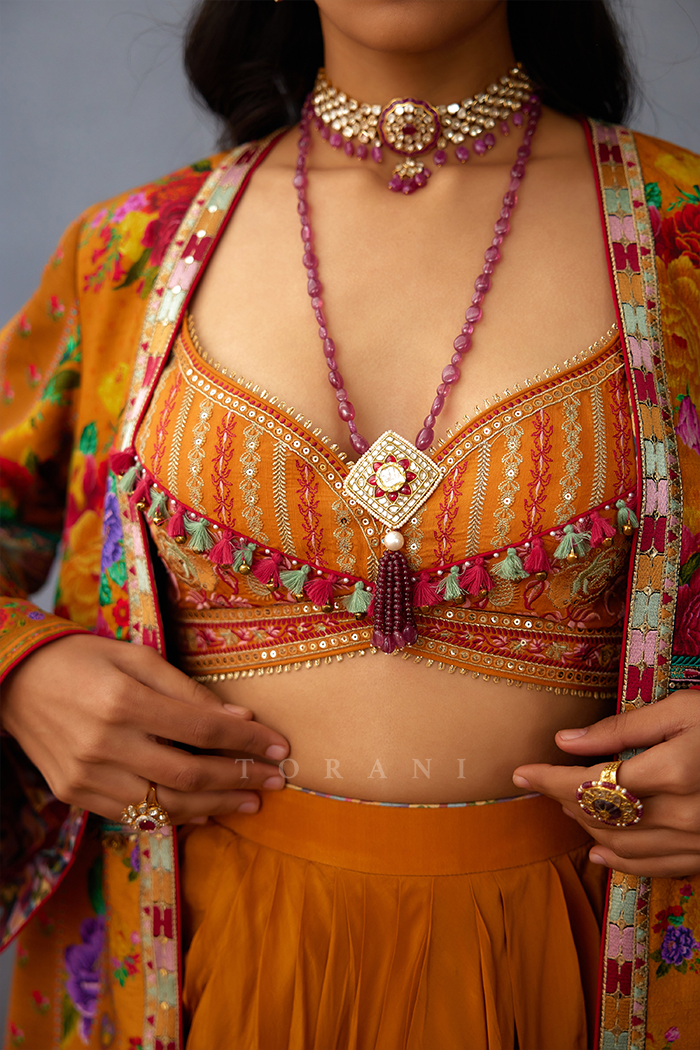 Dil Seher Saima Jacket Set