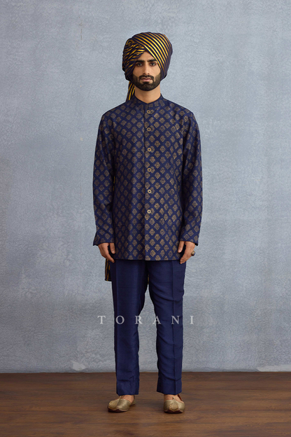 Behare Azure Kurta Set
