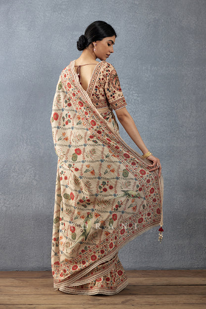 Badami Phoolan Blouse