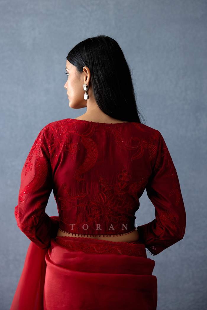 SALE - Gulmohar Dea Blouse