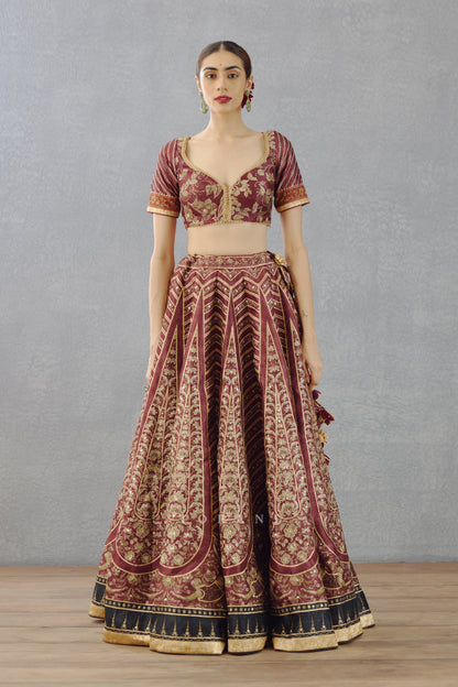 SALE - Gulnar Oorjita Lehenga Set