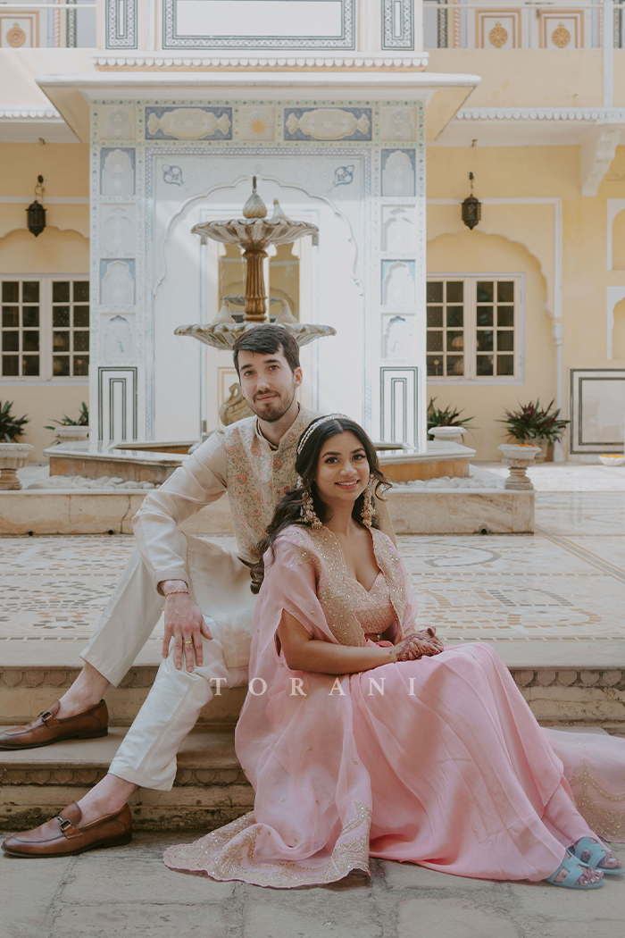 Anumita Verma In Our Gul-Mohar Zuri Cape Set