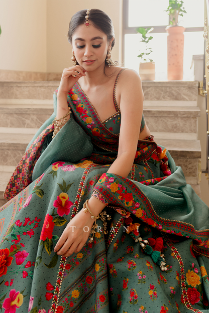 Rashika Gosain  in our Dil Nawaz Zarqa Lehenga Set