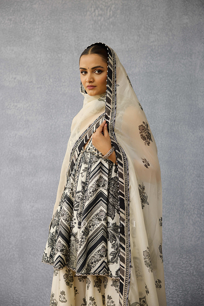 Kalamkari Charu Sharara Set