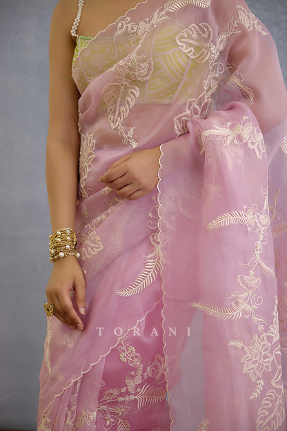 Bakaayan Pankhuri Saree