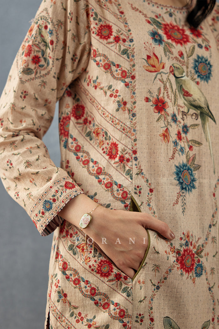 Badami Abhidah Kurta Set