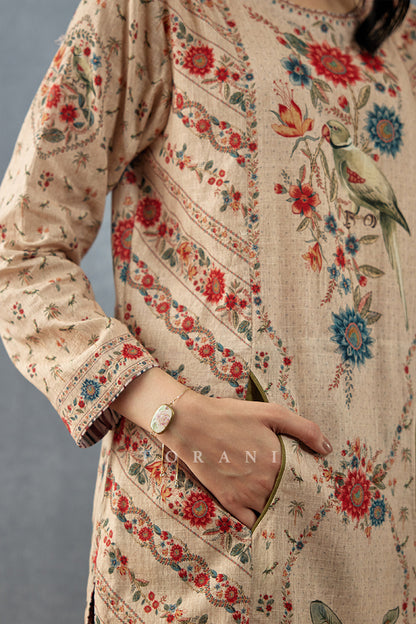 Badami Abhidah Kurta Set