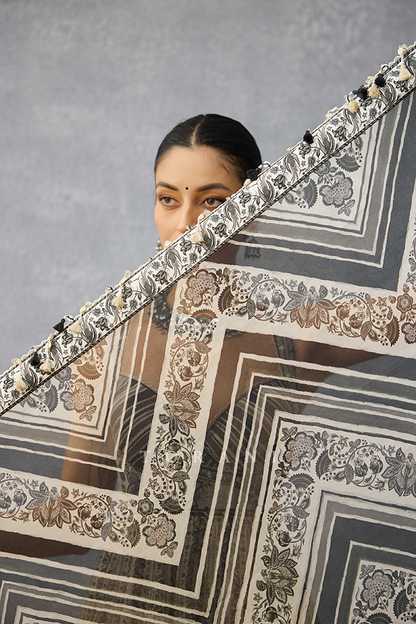 Kalamkari Sarika Odhni