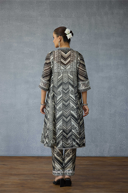 Kalamkari Asthika Kurta Set